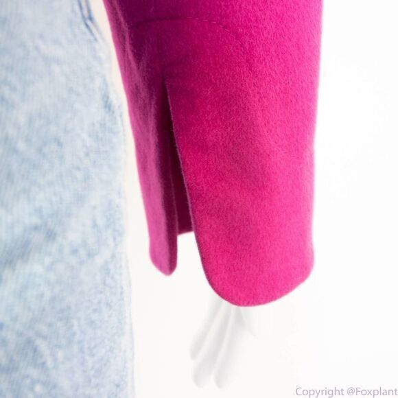 Akris Punto Barbie pink jacket with cinch, size 8 - Picture 7 of 16